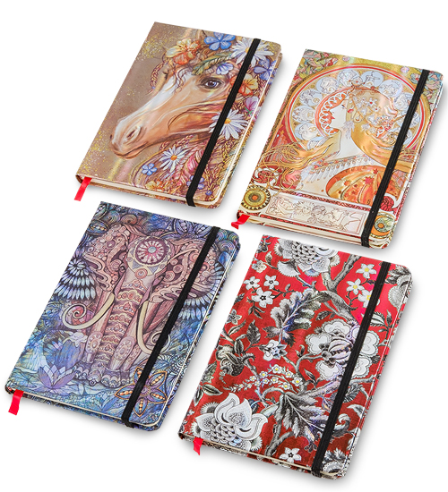 BM-14 Блокнот сред. "Фэнтези" в асс. (3D твердая обложка)