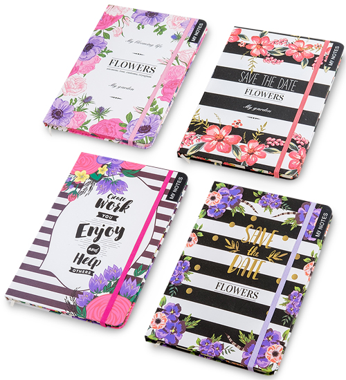 BM-30 Блокнот бол. "Моя цветущая жизнь" в асс. (твердая обложка)