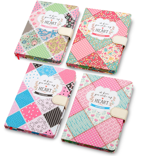 BM-49 Блокнот бол. "Лоскутный мильфлер" в асс. (твердая обложка)