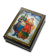ШК-11/ 6 Шкатулка в технике декупаж (13х18х4)