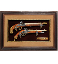 ПК-599 Панно "Пистолеты 18 век" 65х45