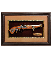 ПК-600 Панно "Пистолет 18 век" 60х40