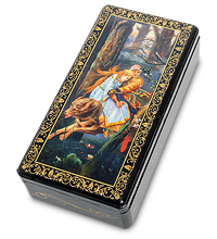 ШК-13/10 Шкатулка в технике декупаж (16х12х5)