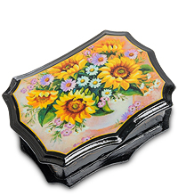 ШК-13/11 Шкатулка в технике декупаж (16х12х5)