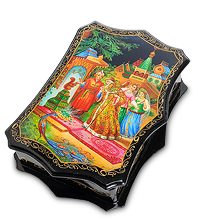 ШК-13/12 Шкатулка в технике декупаж (24,5х17х6)
