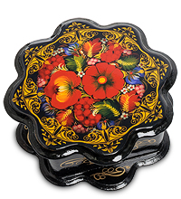 ШК-13/20 Шкатулка в технике декупаж (15,5х15,5х5,5)