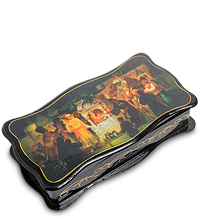 ШК-13/26 Шкатулка в технике декупаж (прям. 22,5х12х5)
