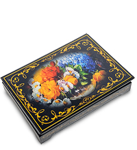 ШК-13/29 Шкатулка в технике декупаж (прям. 22х16х4)