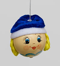 Елочная игрушка "Снегурочка"