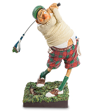 FO-85504 Статуэтка "Гольфист" (Fore..! The Golfer. Forchino)