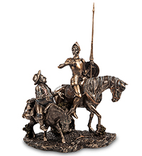 WS-474 Статуэтка "Дон Кихот и Санчо Пансо"