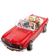 FO-85078 Автомобиль бол. "Ford Mustang convertible. Forchino"