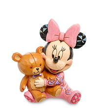 Disney-4049023 Фигурка "Минни Маус с медвежонком (Спят усталые игрушки)"