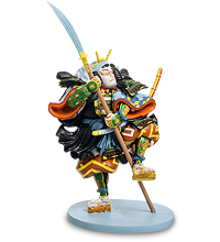 pr-KUN01 Статуэтка "Японский воин KABUKI: ICHIKAWA KODANJI IV" (Museum.Parastone)